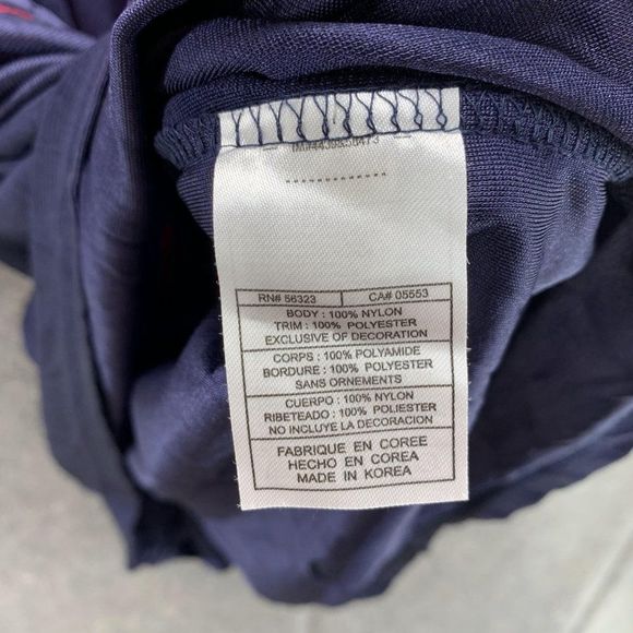 Nike Jersey Shirt Men Large Adult Blue Red 10 Arizona Outdoors Athletic Vintage - Picture 13 of 14